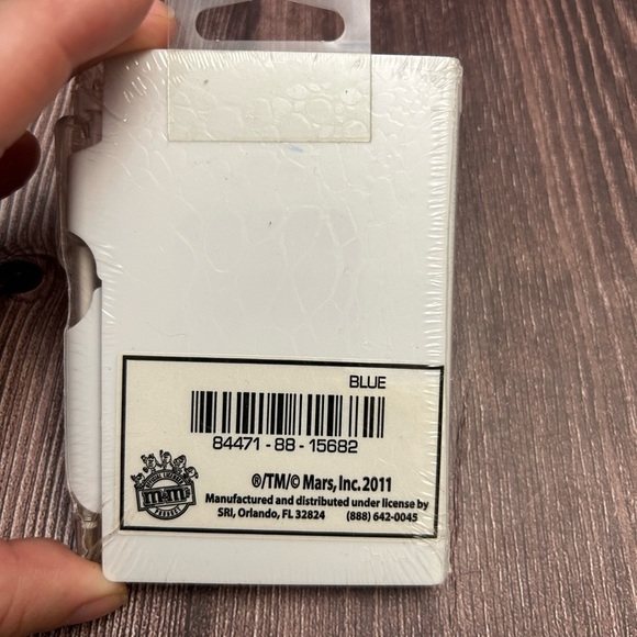M&M'S Blue Mini Notebook NWT - Picture 2 of 2